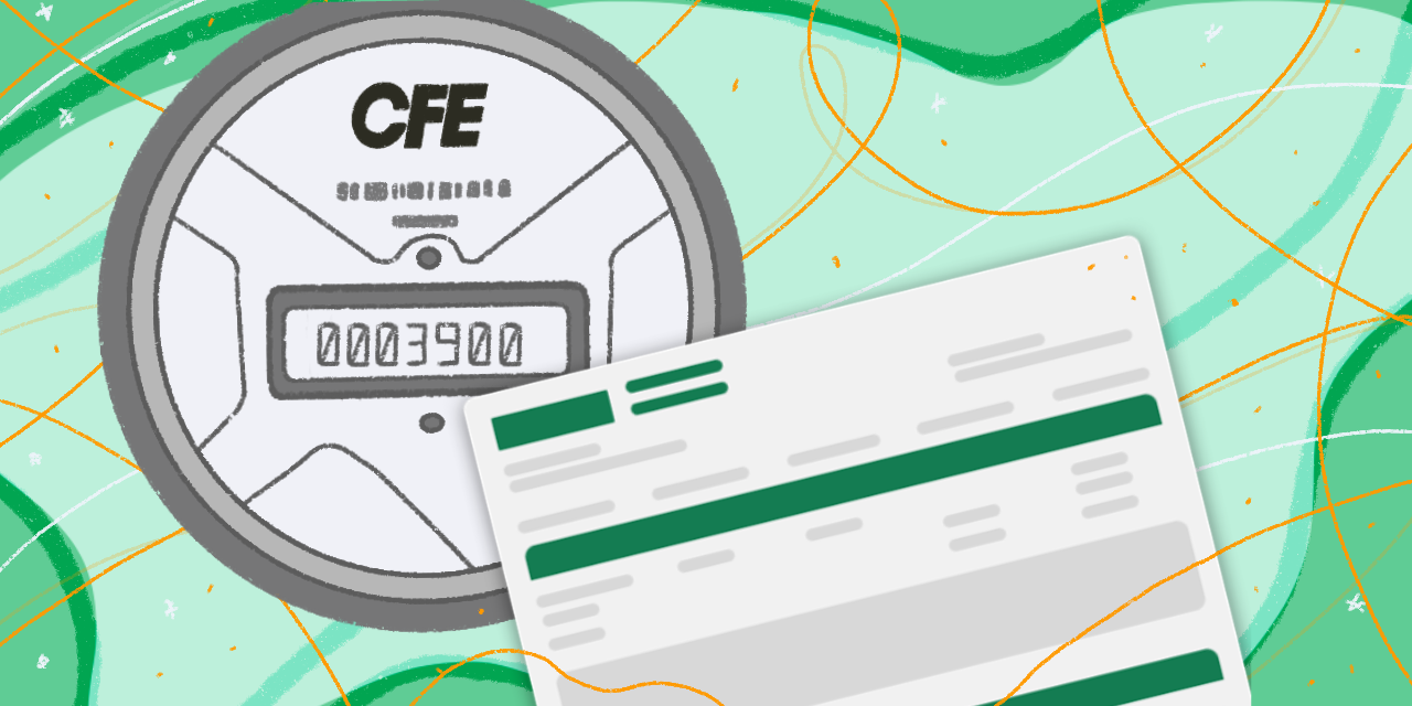 Como leer el recibo de luz CFE
